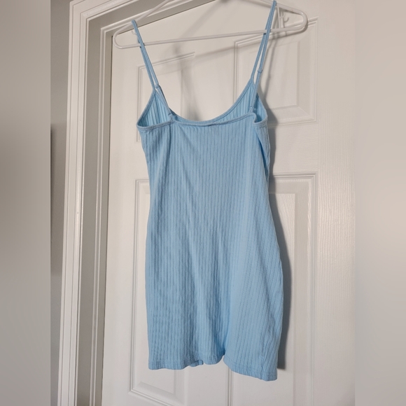 Light Blue Mini Dress - Picture 2 of 2